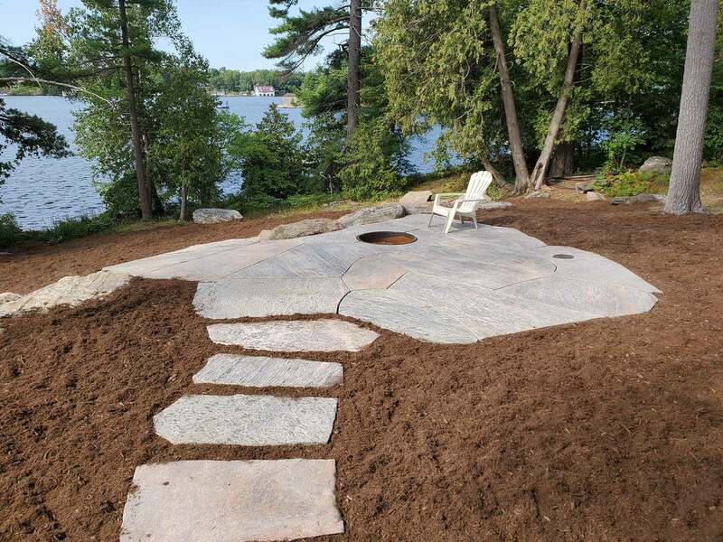 Rosseau Stone Stairs Configuration