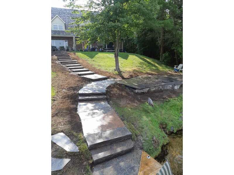 Magnetawan Stone Firepit Installation
