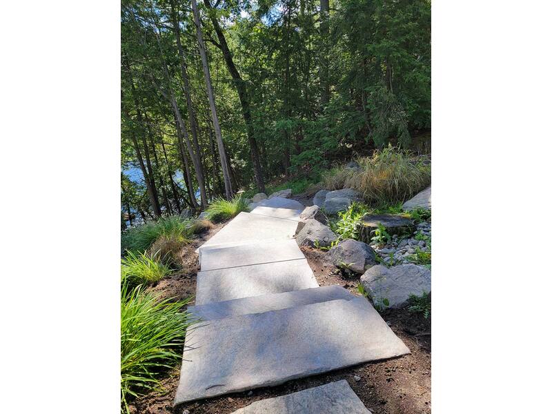 Stone Landscaping Installation In Dorset ON