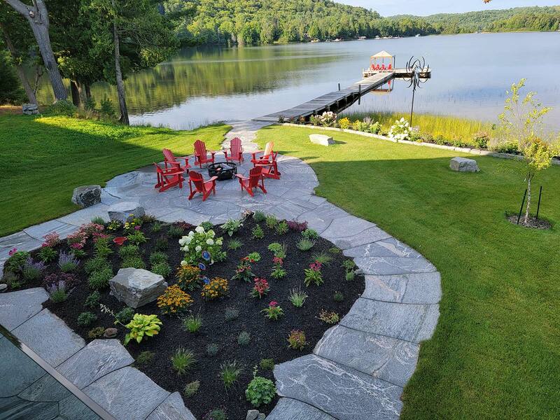 Baysville Stone Walkway Configuration