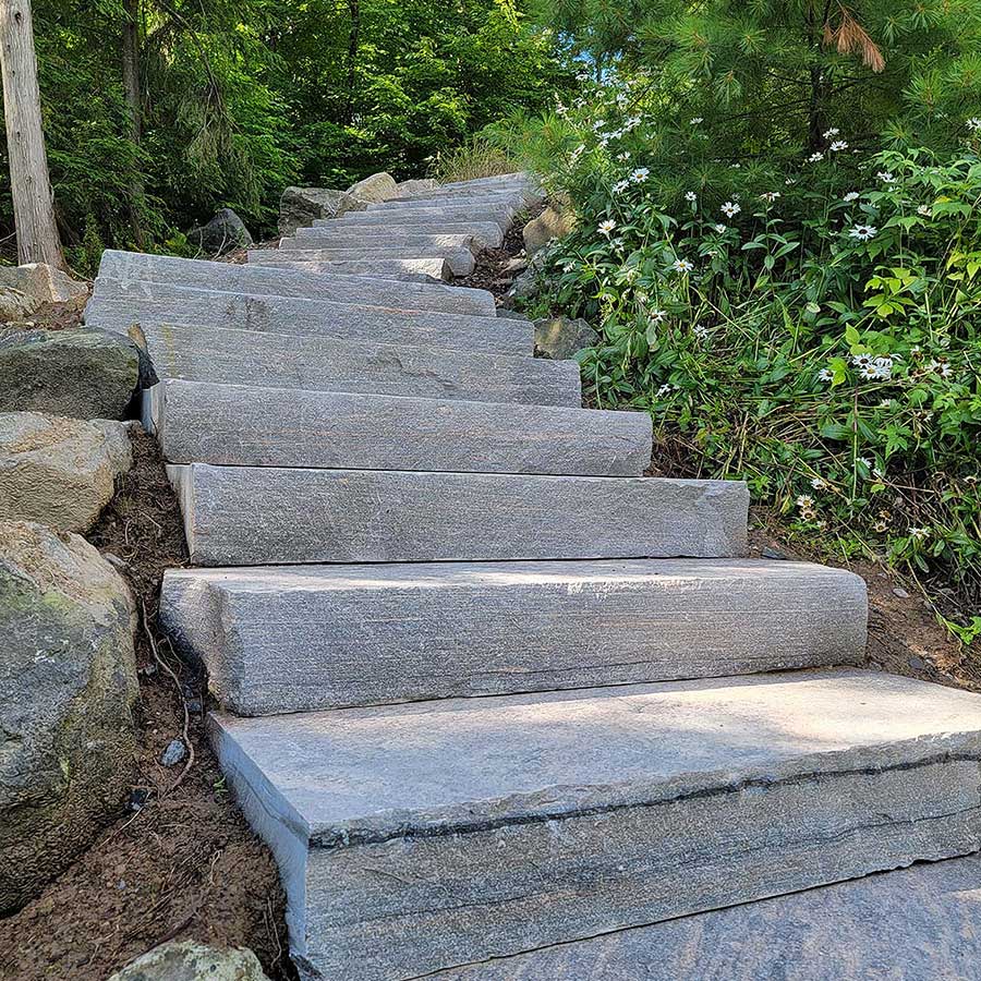 Granite Steps Contractor in Muskoka